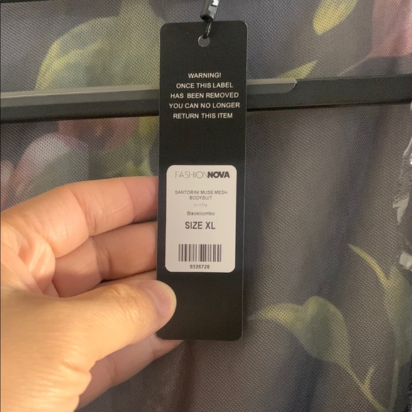 Fashion Nova Pink and Purple Fitted Bustier Bodysuit - Picture 4 of 14